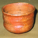 信楽焼の茶碗