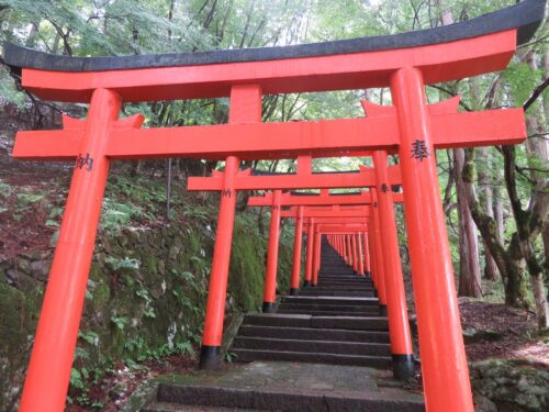 出石城跡の稲荷神社