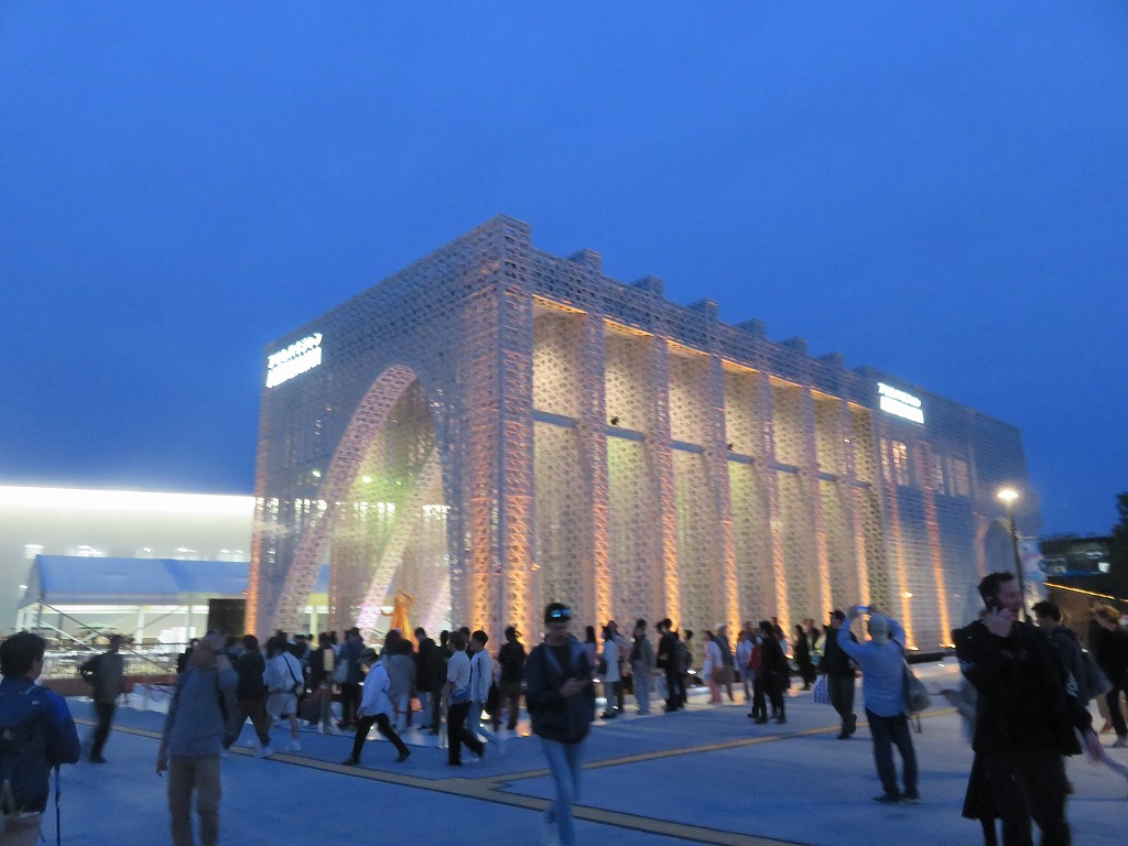 アゼルバイジャンのパビリオン