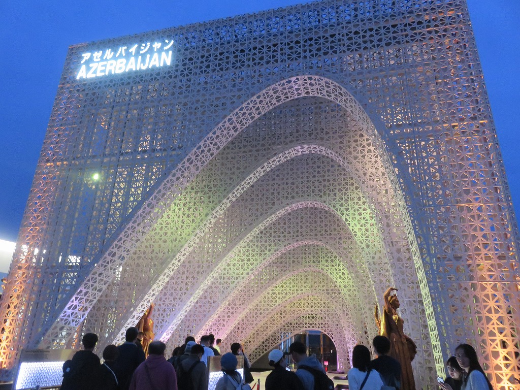 アゼルバイジャンのパビリオン