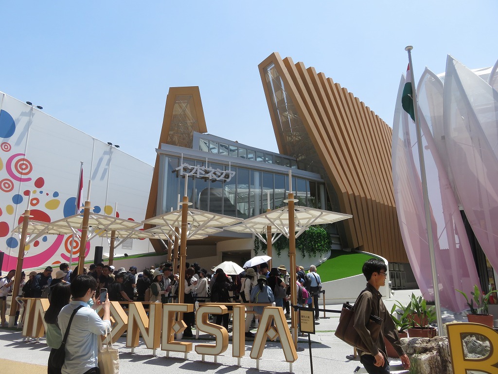 インドネシアのパビリオン