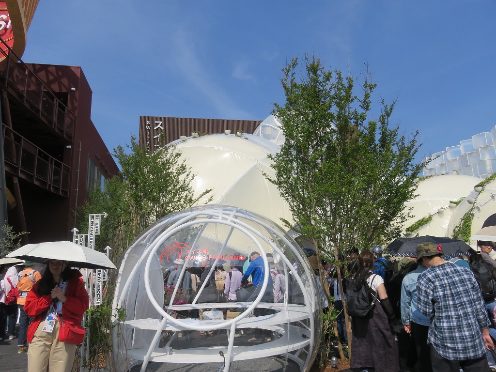 スイスのパビリオン