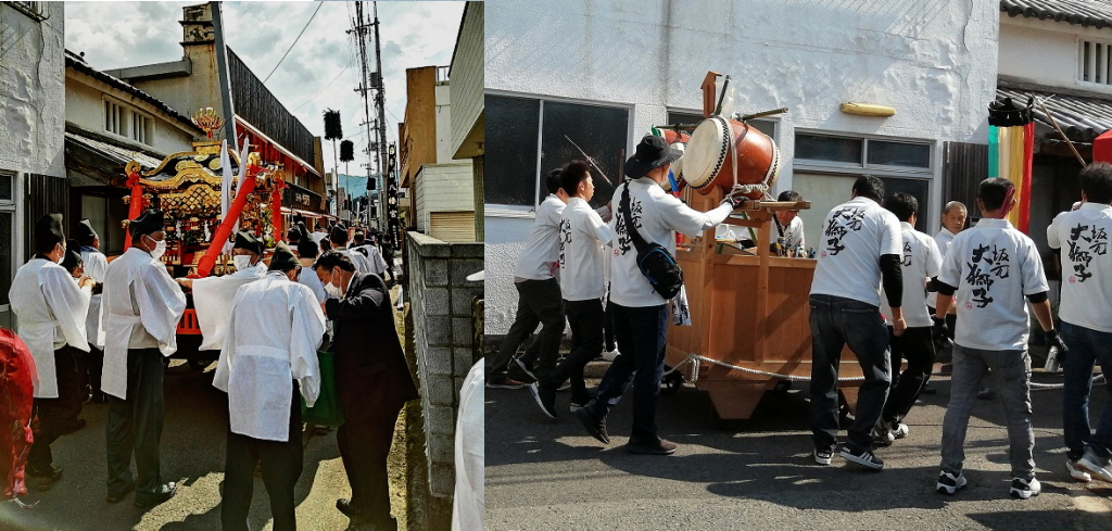 引田のお祭り