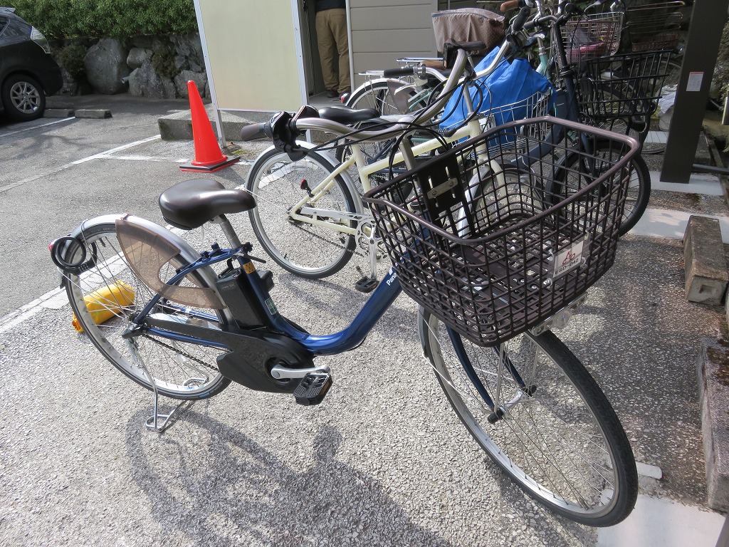 電動アシスト付きレンタサイクル