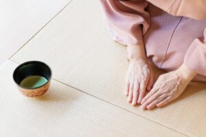 お茶のいただき方