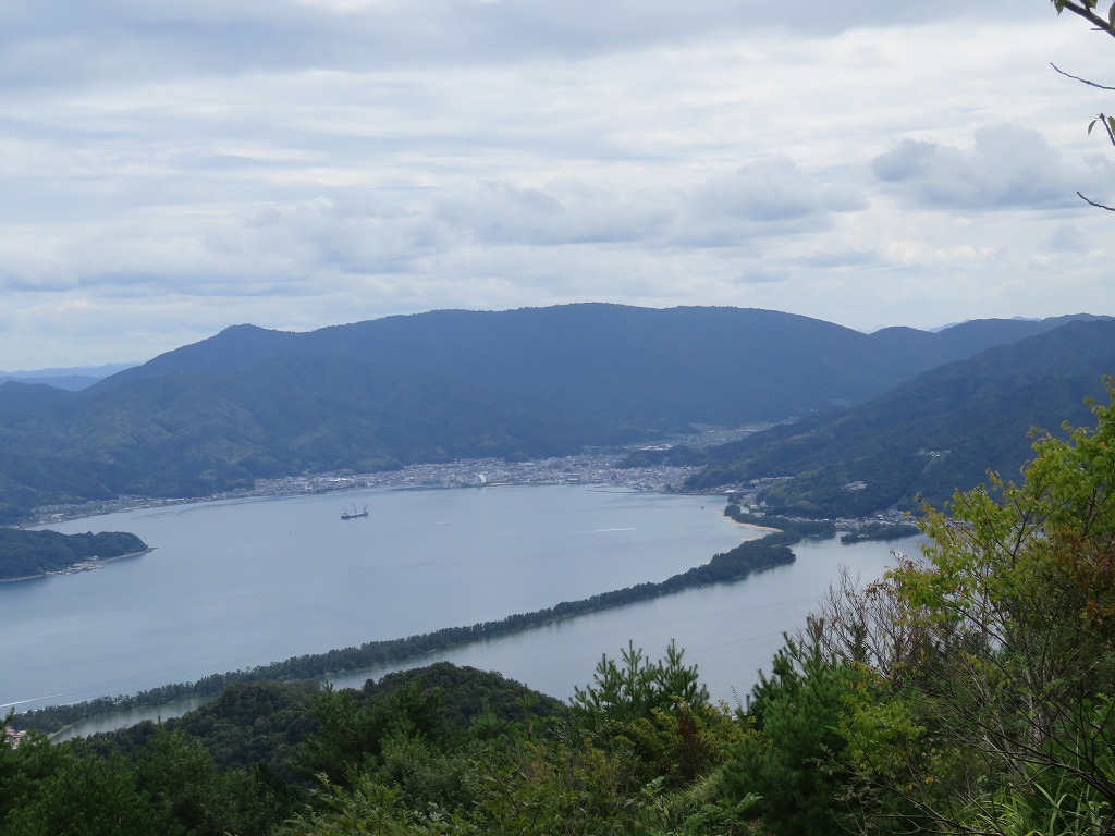 日本一成相山パノラマ展望台からの眺め