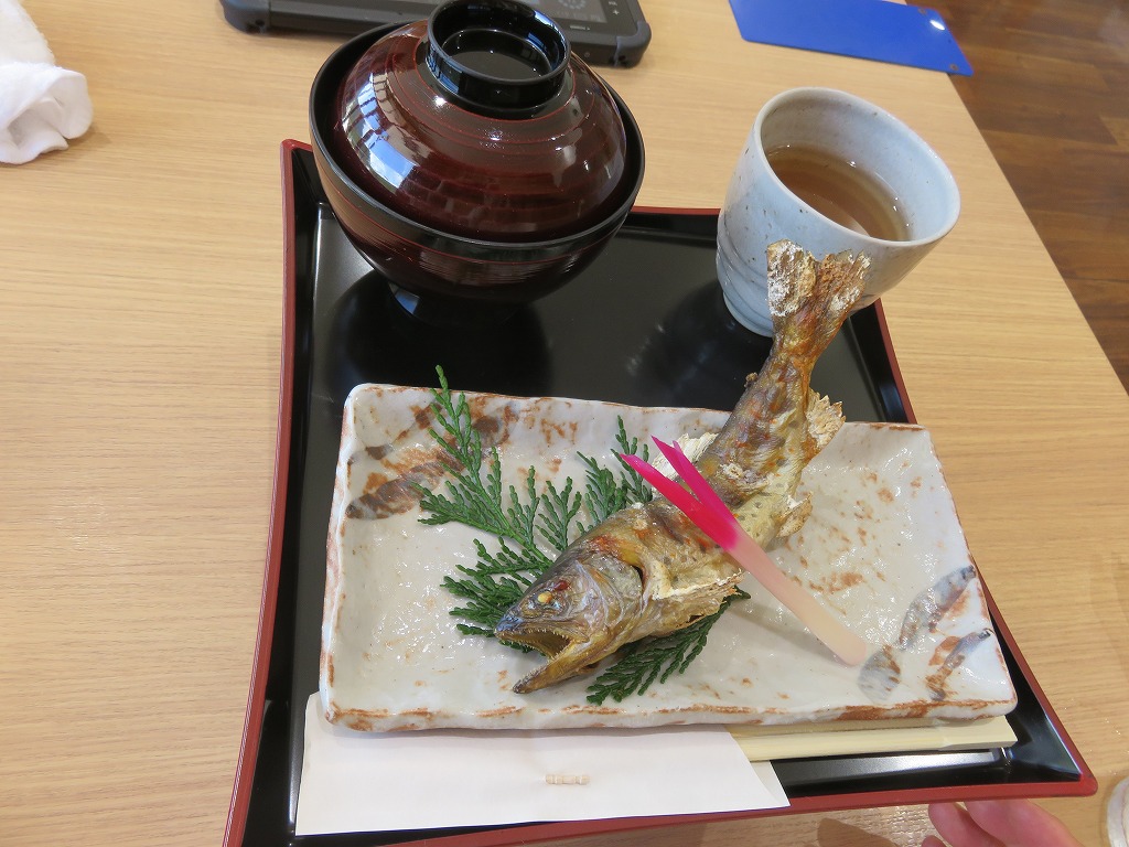 アユの塩焼き