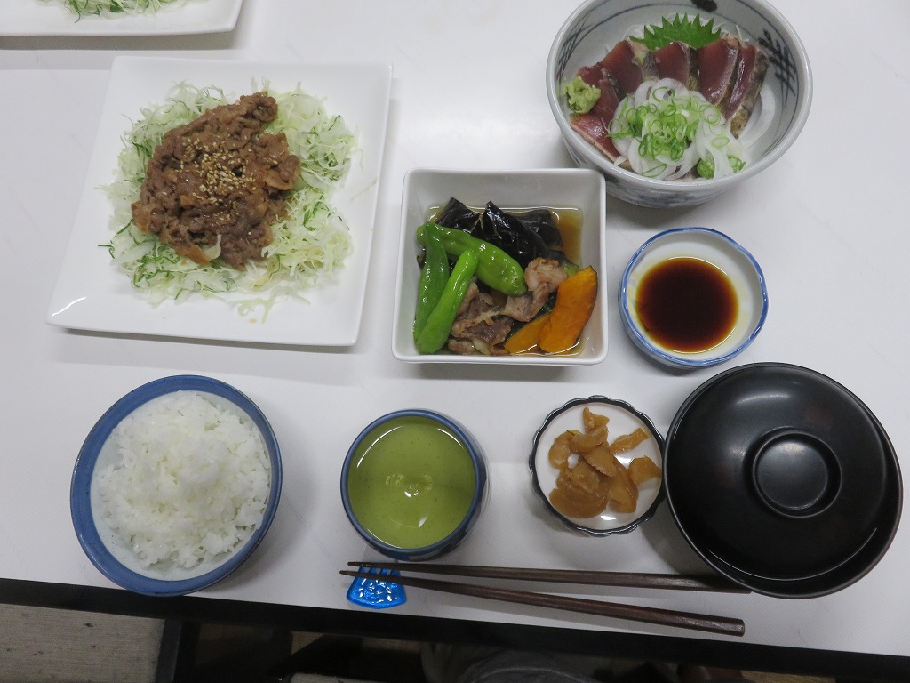 冨士見館の夕食