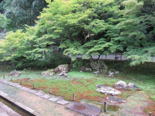 沢庵作の庭園