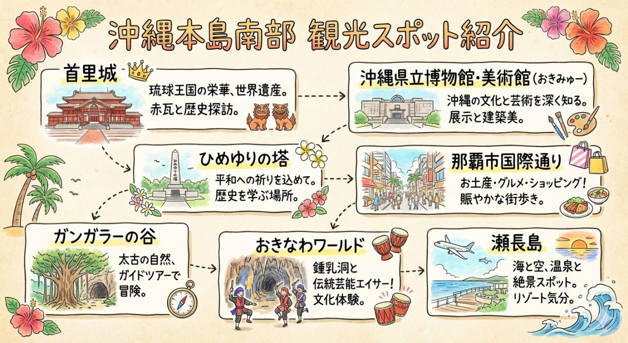 観光スポットのまとめ