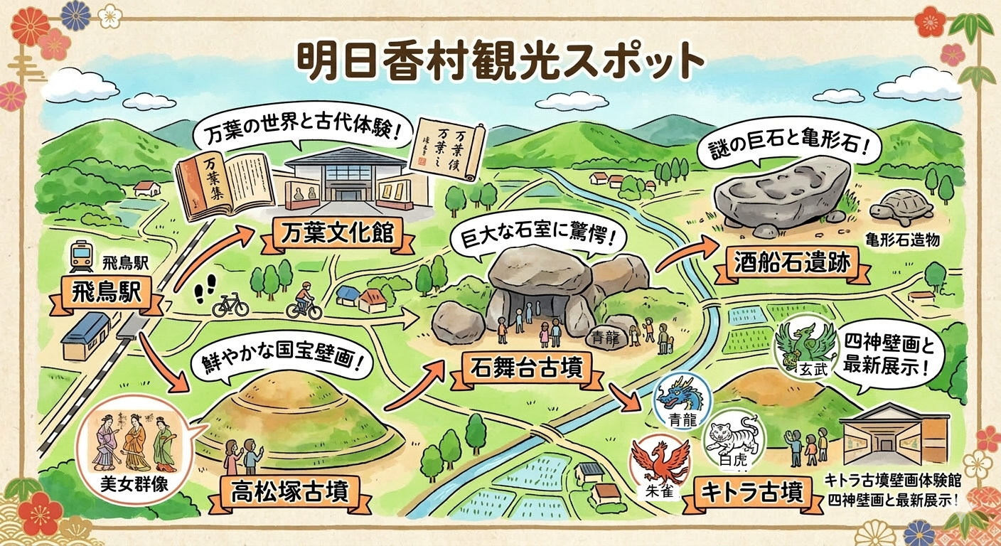 明日香村観光スポット